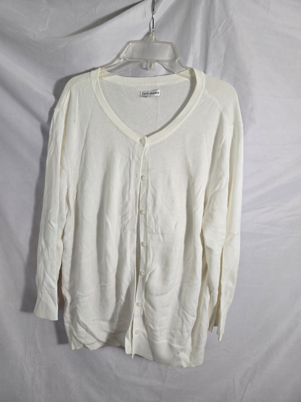 croft & barrow Women's Button Cardigan